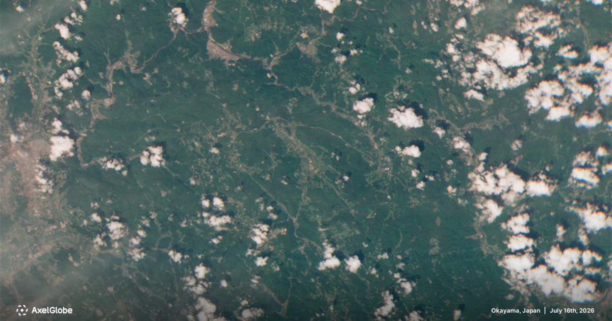 Axelspace Released First Images Captured by GRUS-3 Earth